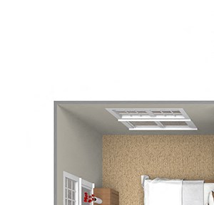 1 Bedrrom/1 Bath (944 sf) floor plan 1 Bedrrom/1 Bath (944 sf) floor plan at Cedar Place Apartments, Wisconsin, 53012